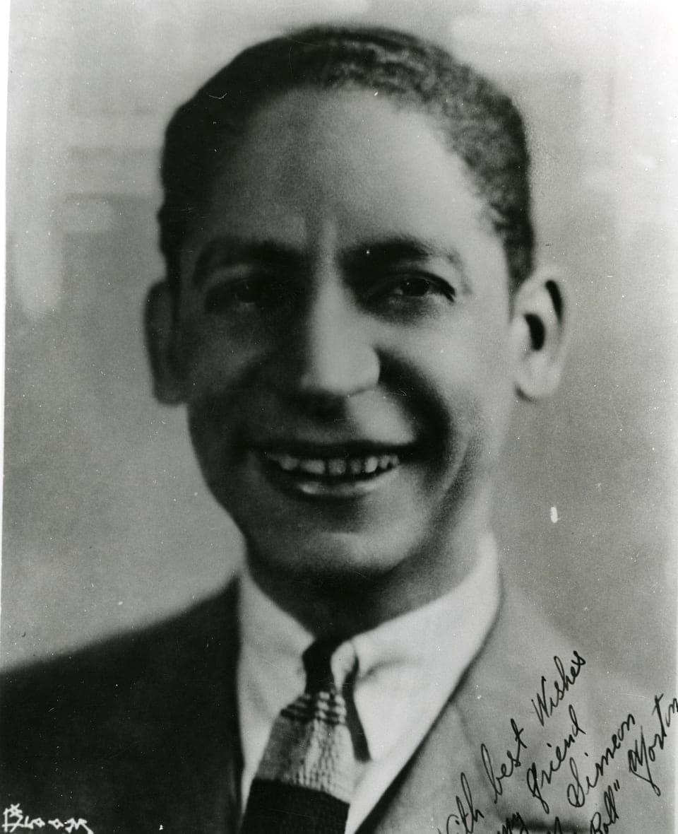 Portrait of Jelly Roll Morton