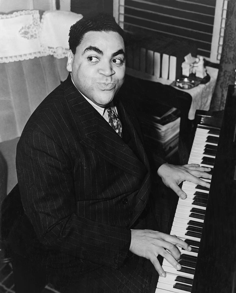 Fats Waller, stride pianist